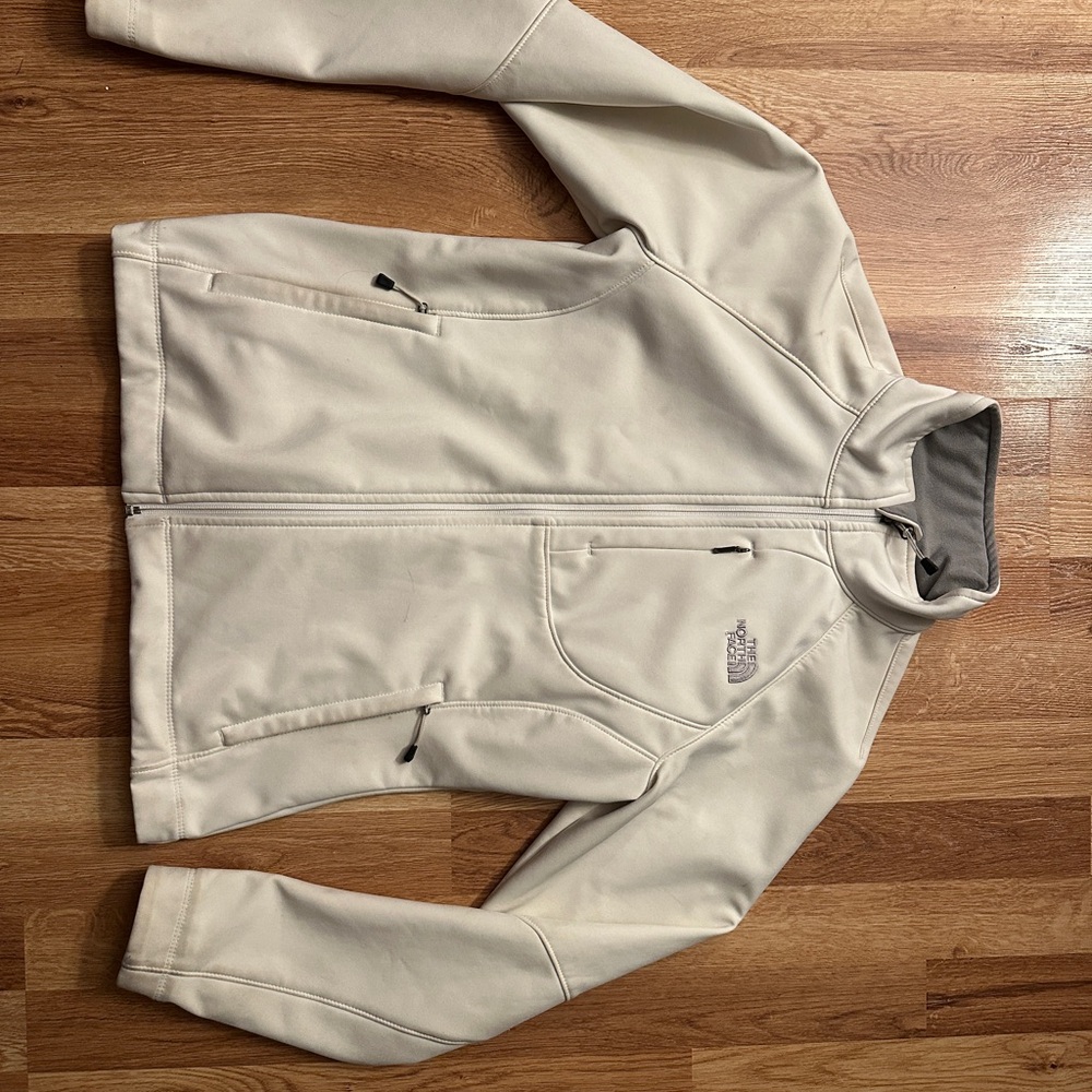 The North Face Off-White Softshell Jacket